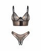 Комплект Obsessive Soranna top & crotchless thong S/M Комплект Obsessive Soranna top & crotchless thong S/M