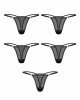 Набір трусиків Obsessive Violami 5-pack thong S/M Набір трусиків Obsessive Violami 5-pack thong S/M