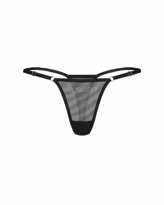 Трусики Obsessive Violami Hungry thong L/XL Трусики Obsessive Violami Hungry thong L/XL