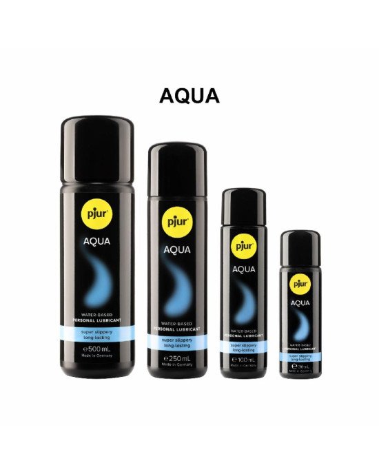 Лубрикант на водній основі pjur Aqua 500 мл, ефект оксамитової шкіри без прилипання Лубрикант на водній основі pjur Aqua 500 мл, ефект оксамитової шкіри без прилипання