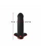 Фалоімітатор Fun Factory AMOR Black, довжина 14,6 см, діаметр 3,7 см, вигнутий Фалоімітатор Fun Factory AMOR Black, довжина 14,6 см, діаметр 3,7 см, вигнутий