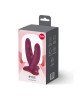 Подвійний фалоімітатор Fun Factory RYDE Wine Red, гнучкі стовбури, присоска Подвійний фалоімітатор Fun Factory RYDE Wine Red, гнучкі стовбури, присоска