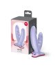 Подвійний фалоімітатор Fun Factory RYDE Purple, гнучкі стовбури, присоска Подвійний фалоімітатор Fun Factory RYDE Purple, гнучкі стовбури, присоска
