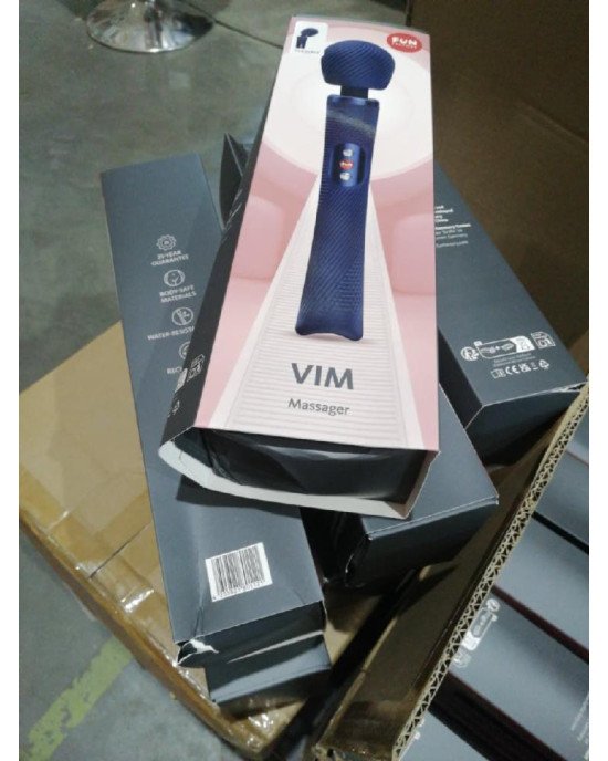 Вібромасажер Fun Factory VIM Vibrating Wand Nightblue (м'яте паковання!!!)