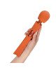 Вібромасажер Fun Factory VIM Vibrating Wand Orange, суперпотужний та легкий, до 6 годин роботи Вібромасажер Fun Factory VIM Vibrating Wand Orange, суперпотужний та легкий, до 6 годин роботи