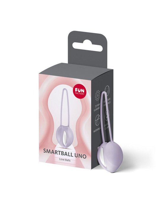 Вагінальна кулька Fun Factory SMARTBALL UNO Purple, одинарна, діаметр 3,6 см Вагінальна кулька Fun Factory SMARTBALL UNO Purple, одинарна, діаметр 3,6 см