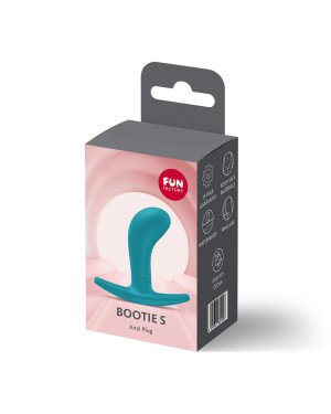 Анальна пробка Fun Factory BOOTIE S Aquamarine, діаметр 2,8 см, тонкий обмежувач Анальна пробка Fun Factory BOOTIE S Aquamarine, діаметр 2,8 см, тонкий обмежувач