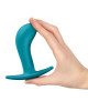 Анальна пробка Fun Factory BOOTIE L Aquamarine, діаметр 3,8 см, тонкий обмежувач Анальна пробка Fun Factory BOOTIE L Aquamarine, діаметр 3,8 см, тонкий обмежувач