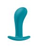 Анальна пробка Fun Factory BOOTIE L Aquamarine, діаметр 3,8 см, тонкий обмежувач Анальна пробка Fun Factory BOOTIE L Aquamarine, діаметр 3,8 см, тонкий обмежувач