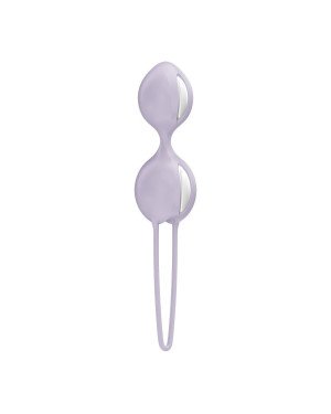 Вагінальні кульки Fun Factory SMARTBALLS DUO Purple, 2 шт, діаметр 3,2 та 3,6 см