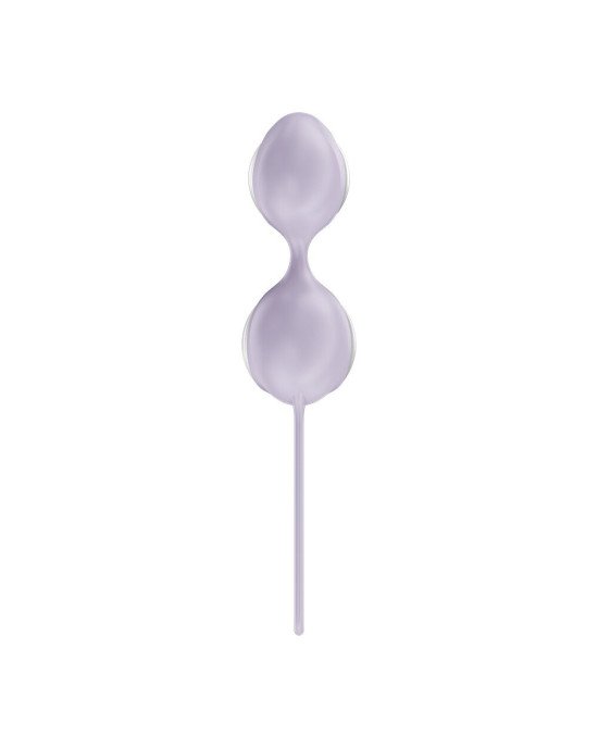 Вагінальні кульки Fun Factory SMARTBALLS DUO Purple, 2 шт, діаметр 3,2 та 3,6 см