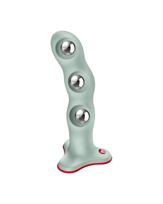 Фалоімітатор Fun Factory BOUNCER Light Green, кульки всередині, ефект вібрації, діаметр 3,9 см Фалоімітатор Fun Factory BOUNCER Light Green, кульки всередині, ефект вібрації, діаметр 3,9 см