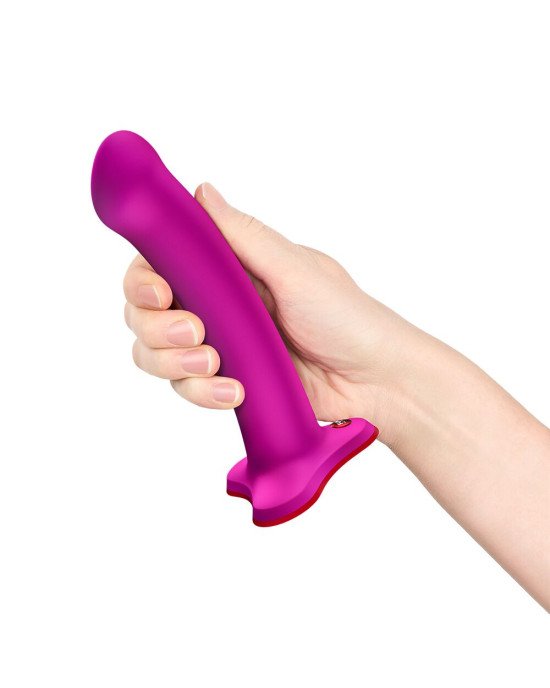 Фалоімітатор Fun Factory MAGNUM Blackberry, дуже гнучкий, довжина 18,3 см, діаметр 3,7 см Фалоімітатор Fun Factory MAGNUM Blackberry, дуже гнучкий, довжина 18,3 см, діаметр 3,7 см
