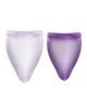 Набір менструальних чаш Fun Factory FUN CUP EXPLORE KIT, 2 шт, Multicolored Violet, об’єми 20 та 30 мл Набір менструальних чаш Fun Factory FUN CUP EXPLORE KIT, 2 шт, Multicolored Violet, об’єми 20 та 30 мл