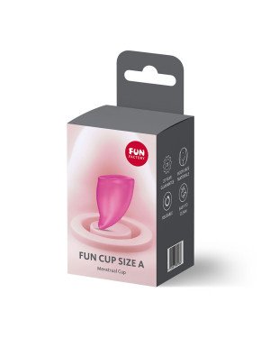 Менструальна чаша Fun Factory FUN CUP SIZE A Magenta, багаторазова, діаметр 4 см, об’єм 20 мл Менструальна чаша Fun Factory FUN CUP SIZE A Magenta, багаторазова, діаметр 4 см, об’єм 20 мл