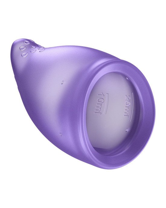 Менструальна чаша Fun Factory FUN CUP SIZE A Black Currant, багаторазова, діаметр 4 см, об’єм 20 мл Менструальна чаша Fun Factory FUN CUP SIZE A Black Currant, багаторазова, діаметр 4 см, об’єм 20 мл