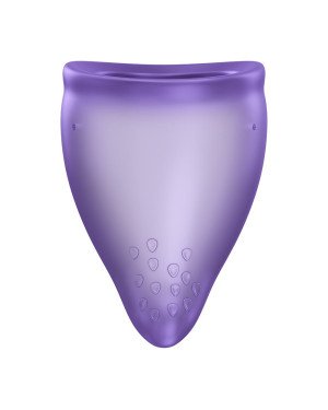 Менструальна чаша Fun Factory FUN CUP SIZE A Black Currant, багаторазова, діаметр 4 см, об’єм 20 мл