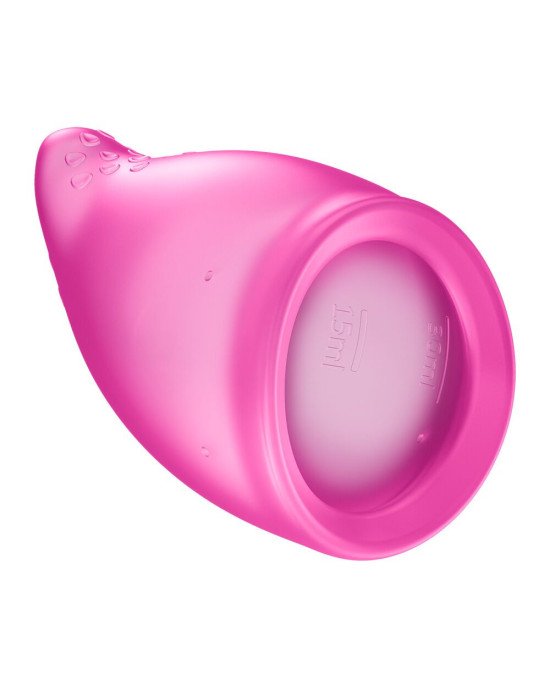 Менструальна чаша Fun Factory FUN CUP SIZE B Magenta, багаторазова, діаметр 4,3 см, об’єм 30 мл Менструальна чаша Fun Factory FUN CUP SIZE B Magenta, багаторазова, діаметр 4,3 см, об’єм 30 мл