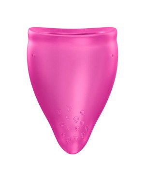 Менструальна чаша Fun Factory FUN CUP SIZE B Magenta, багаторазова, діаметр 4,3 см, об’єм 30 мл
