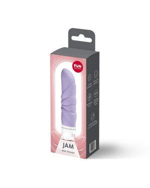 Мінівібратор Fun Factory JAM Purple, підходить для клітора, рельєфний Мінівібратор Fun Factory JAM Purple, підходить для клітора, рельєфний