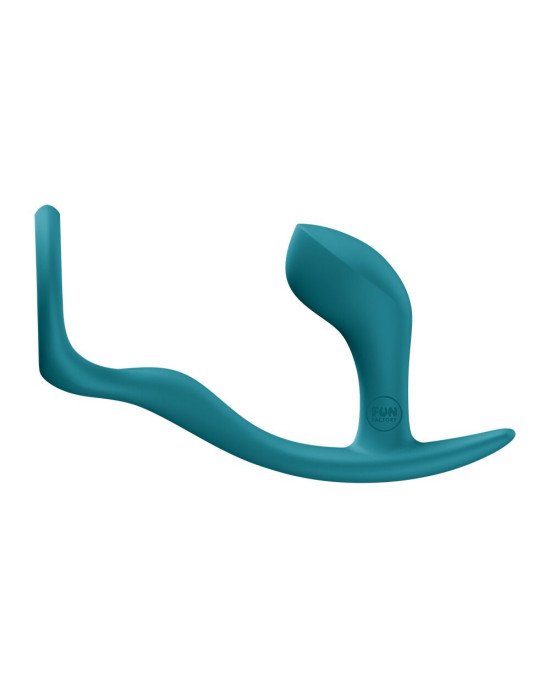 Анальна пробка з ерекційним кільцем Fun Factory BOOTIE RING Bottle Green