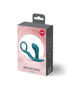 Анальна пробка з ерекційним кільцем Fun Factory BOOTIE RING Bottle Green