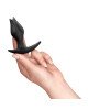 Анальна пробка Fun Factory BOOTIE FEM Black, у вигляді бутона, діаметр 2,9 см, тонкий обмежувач Анальна пробка Fun Factory BOOTIE FEM Black, у вигляді бутона, діаметр 2,9 см, тонкий обмежувач