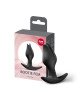 Анальна пробка Fun Factory BOOTIE FEM Black, у вигляді бутона, діаметр 2,9 см, тонкий обмежувач Анальна пробка Fun Factory BOOTIE FEM Black, у вигляді бутона, діаметр 2,9 см, тонкий обмежувач