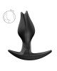 Анальна пробка Fun Factory BOOTIE FEM Black, у вигляді бутона, діаметр 2,9 см, тонкий обмежувач Анальна пробка Fun Factory BOOTIE FEM Black, у вигляді бутона, діаметр 2,9 см, тонкий обмежувач