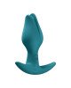 Анальна пробка Fun Factory BOOTIE FEM Bottle Green, у вигляді бутона, діаметр 2,9 см, тонкий обмежувач Анальна пробка Fun Factory BOOTIE FEM Bottle Green, у вигляді бутона, діаметр 2,9 см, тонкий обмежувач
