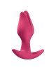 Анальна пробка Fun Factory BOOTIE FEM Raspberry, у вигляді бутона, діаметр 2,9 см, тонкий обмежувач Анальна пробка Fun Factory BOOTIE FEM Raspberry, у вигляді бутона, діаметр 2,9 см, тонкий обмежувач