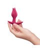 Анальна пробка Fun Factory BOOTIE FEM Raspberry, у вигляді бутона, діаметр 2,9 см, тонкий обмежувач Анальна пробка Fun Factory BOOTIE FEM Raspberry, у вигляді бутона, діаметр 2,9 см, тонкий обмежувач