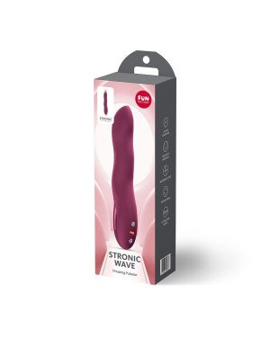 Пульсатор для точки G Fun Factory Stronic Wave Wine Red Пульсатор для точки G Fun Factory Stronic Wave Wine Red