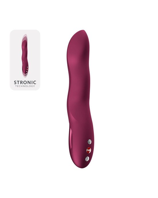 Пульсатор для точки G Fun Factory Stronic Wave Wine Red Пульсатор для точки G Fun Factory Stronic Wave Wine Red