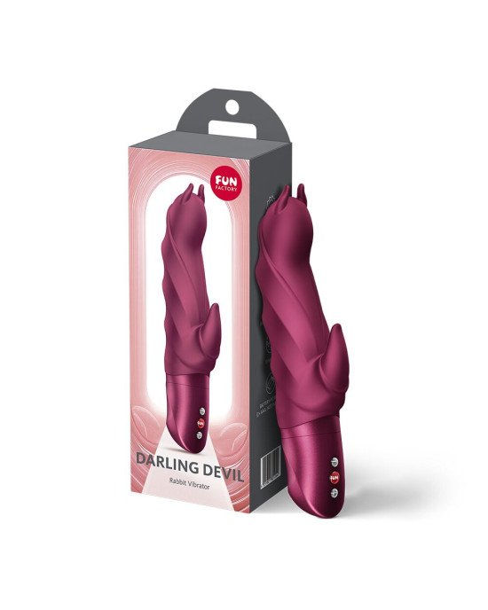 Вібратор Fun Factory Darling Devil Wine Red Вібратор Fun Factory Darling Devil Wine Red