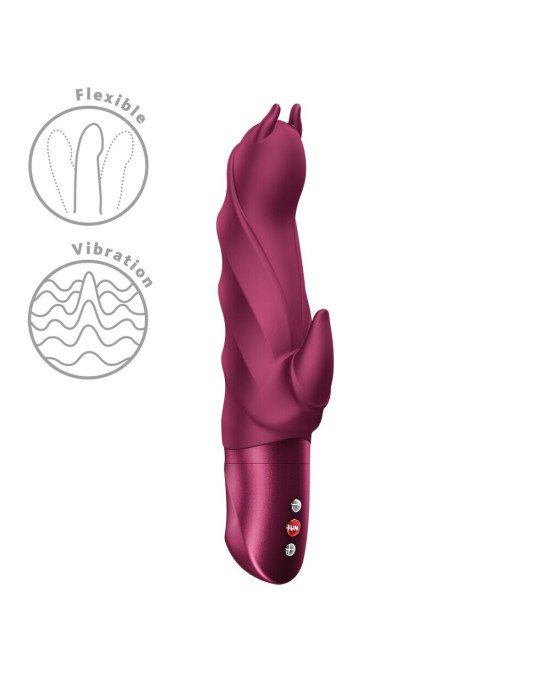 Вібратор Fun Factory Darling Devil Wine Red Вібратор Fun Factory Darling Devil Wine Red
