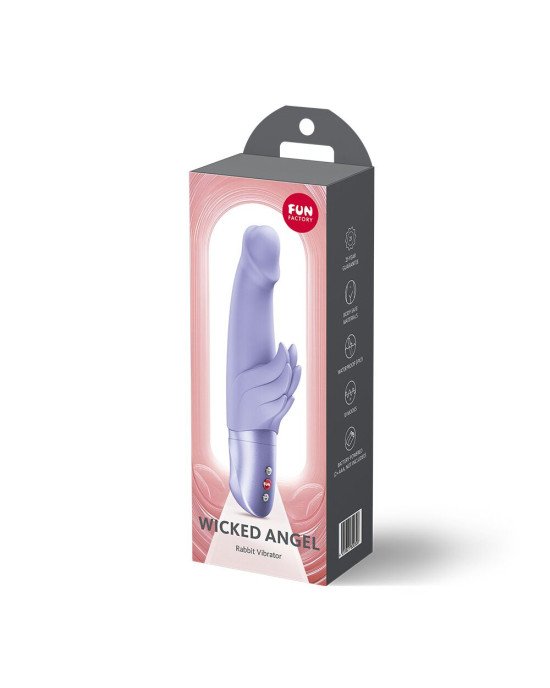 Вібратор-кролик Fun Factory Wicked Angel Purple Вібратор-кролик Fun Factory Wicked Angel Purple