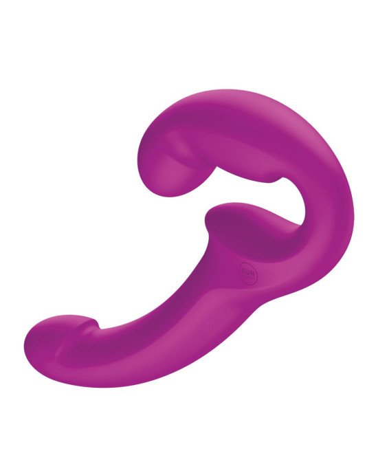 Безремінний страпон Fun Factory SHARE LITE Blackberry, регульований, полегшена модель