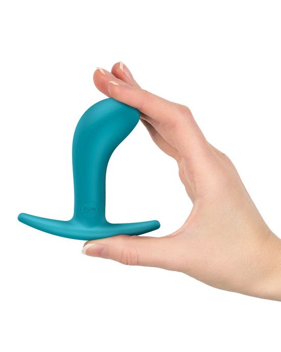 Анальна пробка Fun Factory BOOTIE M Aquamarine, діаметр 3,3 см, тонкий обмежувач Анальна пробка Fun Factory BOOTIE M Aquamarine, діаметр 3,3 см, тонкий обмежувач