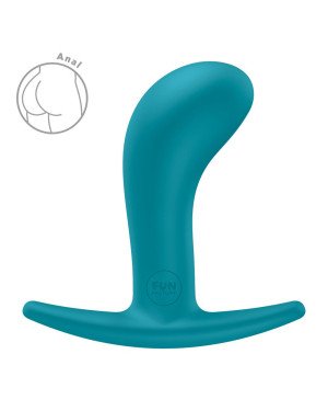 Анальна пробка Fun Factory BOOTIE M Aquamarine, діаметр 3,3 см, тонкий обмежувач