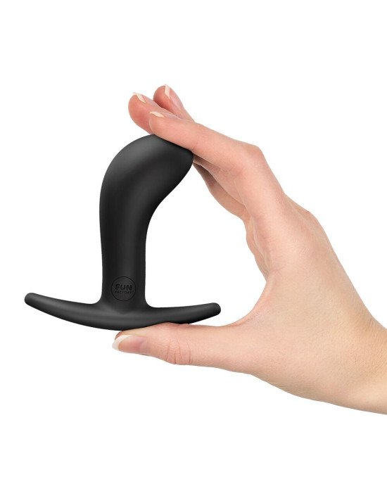 Анальна пробка Fun Factory BOOTIE M Black, діаметр 3,3 см, тонкий обмежувач Анальна пробка Fun Factory BOOTIE M Black, діаметр 3,3 см, тонкий обмежувач