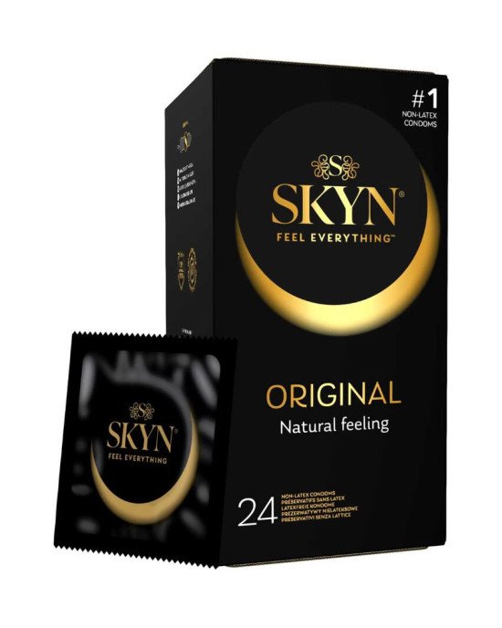 Безлатексні преміум-презервативи SKYN Original 24 шт Безлатексні преміум-презервативи SKYN Original 24 шт