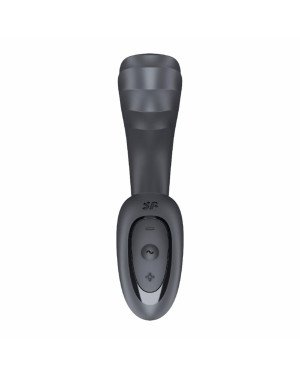 Вагінально-кліторальний вібратор Satisfyer G for Goddess 3 Dark Grey, 2 мотори Вагінально-кліторальний вібратор Satisfyer G for Goddess 3 Dark Grey, 2 мотори