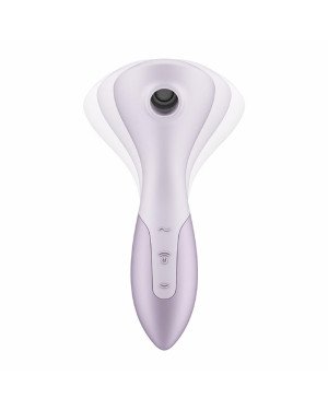 Вібромасажер Satisfyer Wand-erful з вакуумною кліторальною стимуляцією