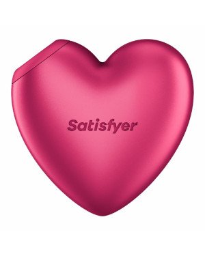 Вакуумний стимулятор-серце з вібрацією Satisfyer Cutie Heart Battery Series