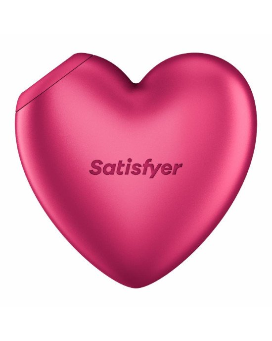Вакуумний стимулятор-серце з вібрацією Satisfyer Cutie Heart Battery Series