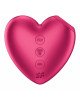 Вакуумний стимулятор-серце з вібрацією Satisfyer Cutie Heart Battery Series