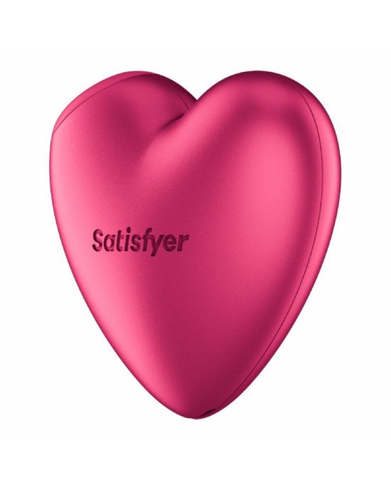 Вакуумний стимулятор-серце з вібрацією Satisfyer Cutie Heart Battery Series