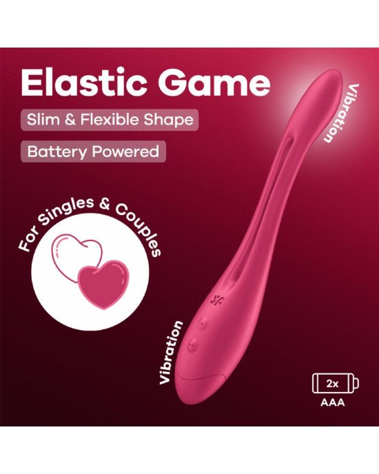 Універсальний гнучкий вібратор для пар Satisfyer Elastic Game Battery Series