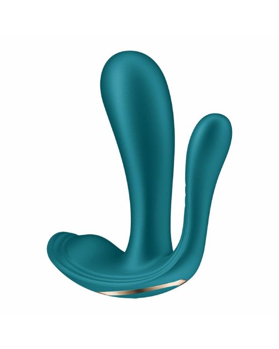 Подвійний смарт-вібратор у трусики Satisfyer Top Secret+ Battery Series Подвійний смарт-вібратор у трусики Satisfyer Top Secret+ Battery Series
